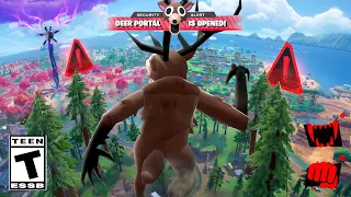 Fortnite's DEER BOSS Has ARRIVED! (Surviving 99 Nights Update)