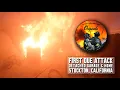 First Due Fire Attack Detached Garage Home Stockton CA