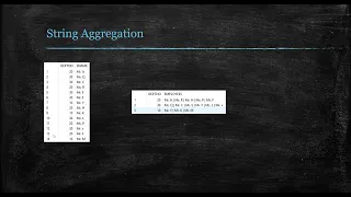 String Aggregation