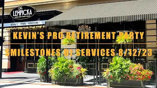 Kevin s Bengals Retirement Party on August 12 2023 at Jeff Ruby Lempicka