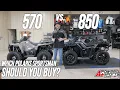 Polaris Sportsman 570 vs 850 which one should you buy