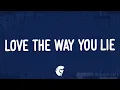 Download Lagu Eminem - Love The Way You Lie (Lyrics) ft. Rihanna