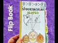 Halloween Math Activity Flip Book - Spooky Slopes Algebra