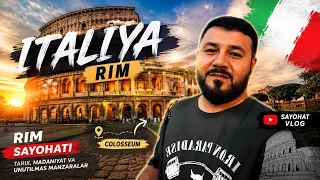 ITALIYA🇮🇹RIMGA SAYOHAT 1-qism ko’zatishni davom eting‼️