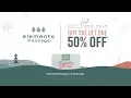 Elements Massage Holiday Gift Cards - Buy One Get One 50 Off