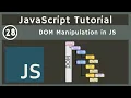 28 DOM Manipulation Introduction in JavaScript javascript tutorial UiBrains NAVEEN SAGGAM