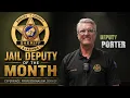 Jail Deputy of the Month - Congratulations Jail Deputy Travis Porter