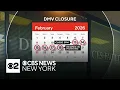 New York State DMV temporary shutdown begins Friday