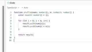1470 Shuffle the Array
