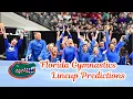 2026 Florida Gymnastics Lineup Predictions Analysis