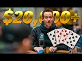 Download Lagu $20,850 POT w/ QUAD 7s!  He SHOVED with WHAT?!