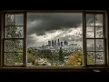 Download Lagu Relaxing Rainy Summer View In Los Angeles🌧️Calm Rain Ambience For Reading, Sleeping, Etc.