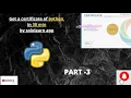full course of python 3 full cousre and answer