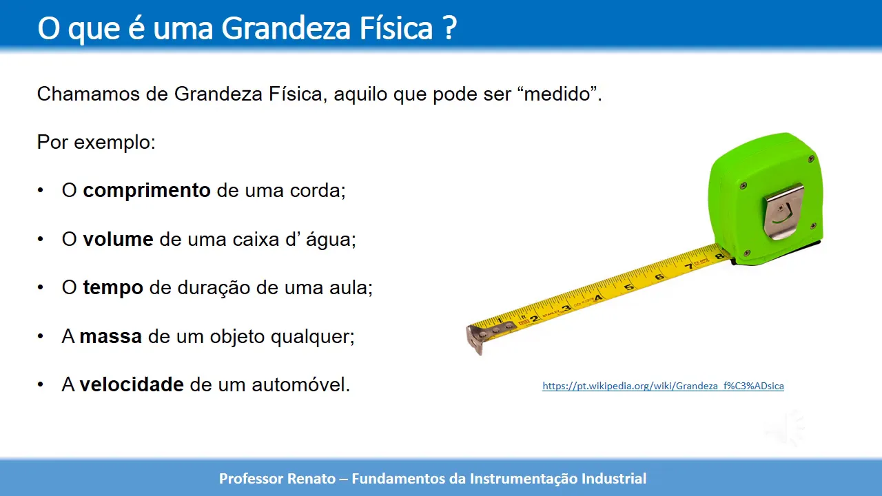 Introdução a Instrumentação Industrial