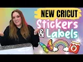 Cricut Stickers Feature is a GAME CHANGER