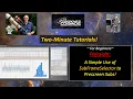 2-Minute Tutorial A Simple Use of SubframeSelector to Prescreen Subs