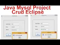 Java Mysql project Crud Eclipse