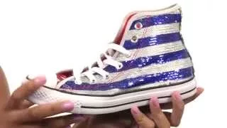 Converse Chuck Taylor All Star Sequin Flag Hi SKU 8545805