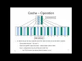 CS147 Lecture 20 Part 2 Cache Operation