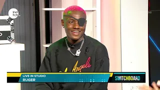 burnaboy gave me the opportunity to perform in the uk for the first time ruger