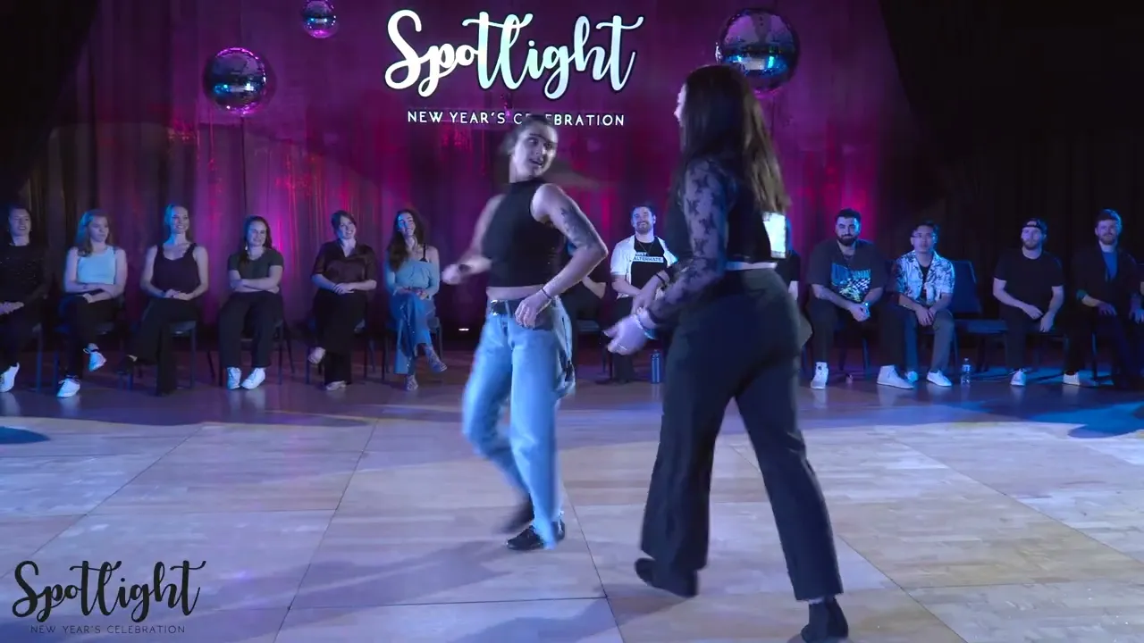 Spotlight New Year's Celebration 2025/2026 Novice Jack & Jill Andrea Gomez & Melissa Jauregui