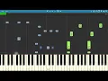 Bendy And The Ink Machine Rap - Can't Be Erased - JT Machinima - Piano Cover / Tutorial