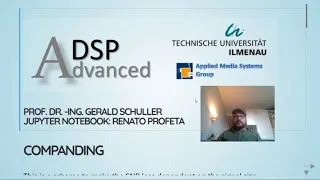 Advanced Digital Signal Processing using Python - 03 Companding