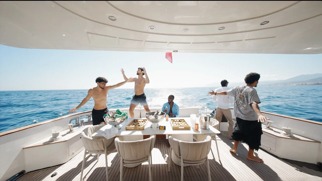 i got rich and took all my broke friends on holiday