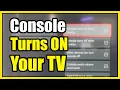 How to Turn ON TV With Xbox Series X MI-CEC Setting Fast Tutorial