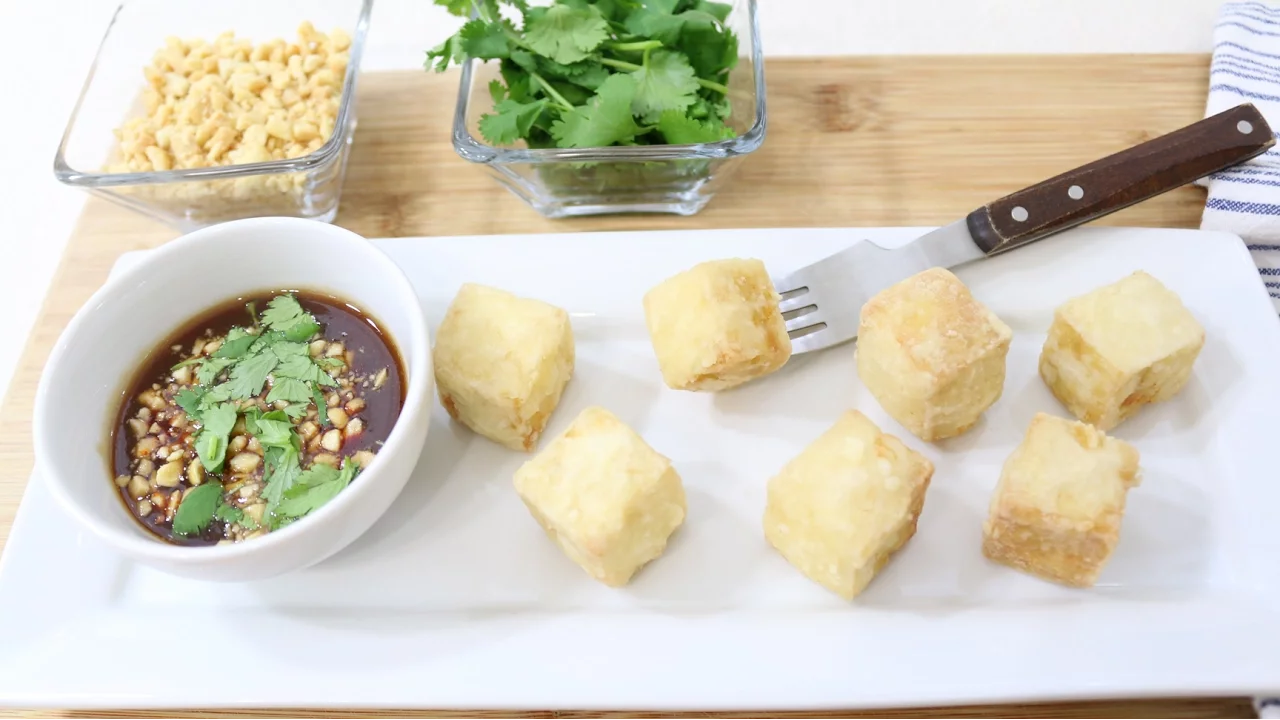 Fried Tofu with Tamarind Sauce  - Episode 136