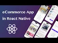 Complete eCommerce App UI in React Native React Native Project