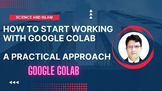 How to start work with Google Colab using Python Urdu or Hindi Dr Ali Saeed