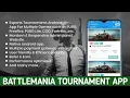 BattleMania - Tournament App PUBG Free Fire COD Tournament App make android Tournament App