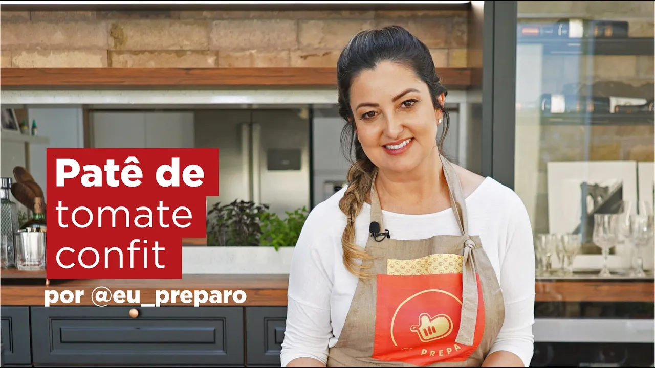 Minuto da Cozinha: Patê de tomate confit para receber com estilo