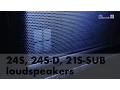 Lagu 24S, 24S-D, 21S-SUB loudspeakers