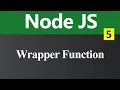 Wrapper Module in Node JS Hindi