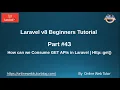 Learn Laravel 8 Beginners Tutorial How can Consume GET REST APIs Http Client Http get