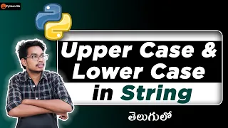 Upper Case and Lower Case in String Python Interview Questions