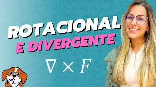 Visualizando e Calculando o Rotacional e o Divergente de um Campo Vetorial | Cálculo Vetorial