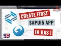 Create first SAPUI5 application in Business Application Studio BAS english