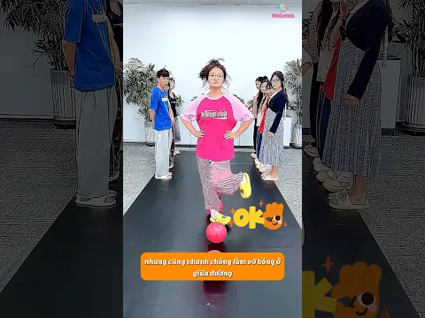 Đi castwalk qua bóng siêu đỉnh #shorts #short #troll