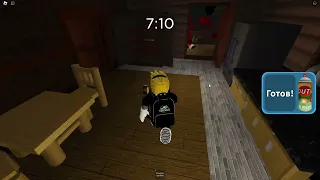 побег от паука в роблокс 