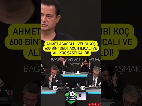 Download MP3 🇹🇷Ahmet Ağaoğlu “Vehbi Koç 600 bin” dedi, Ali Koç ve Acun Ilıcalı şaştı kaldı!