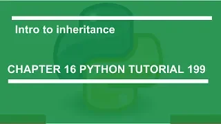 inheritance Intro Python tutorial 199