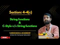 String Handling in C Advanced String Functions Explained with Examples Varchasva Academy