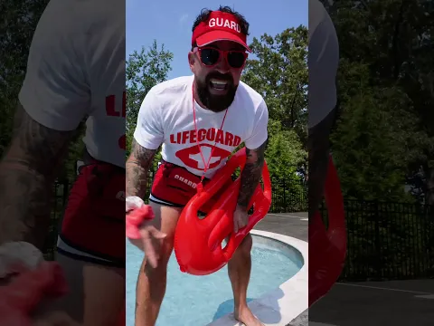 This Lifeguard Is Out Of Control 😂