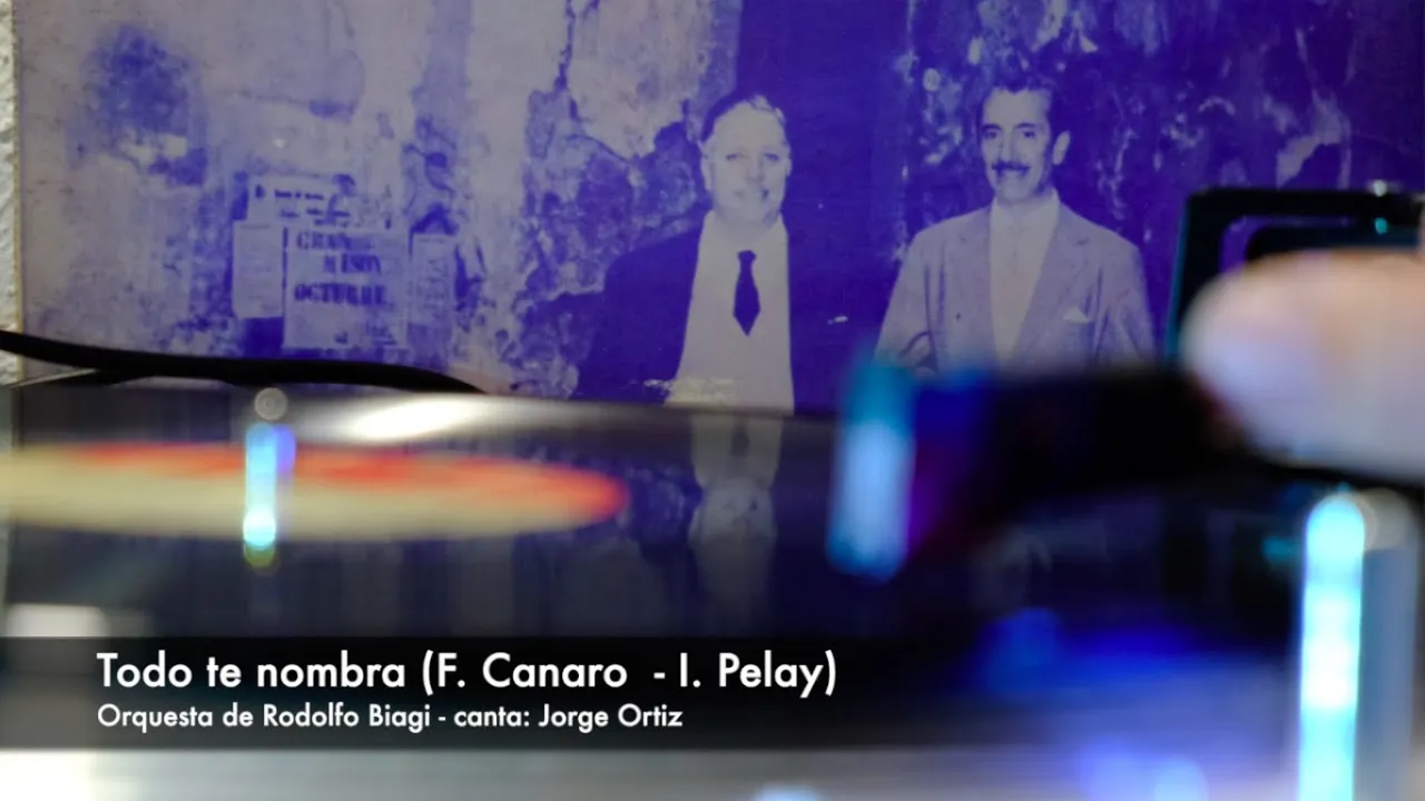 Tango: Todo te nombra (1940) Orquesta de Rodolfo Biagi, canta: Jorge Ortiz Tango: Todo te nombra (1940) Orquesta de Rodolfo Biagi, canta: Jorge Ortiz