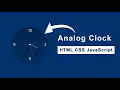 Build Analog Clock Using Pure JavaScript