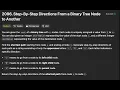 2096 Step-By-Step Directions From a Binary Tree Node to Another
