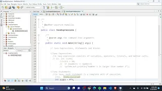 Java Part 17 - Java Expressions Statements and Blocks
